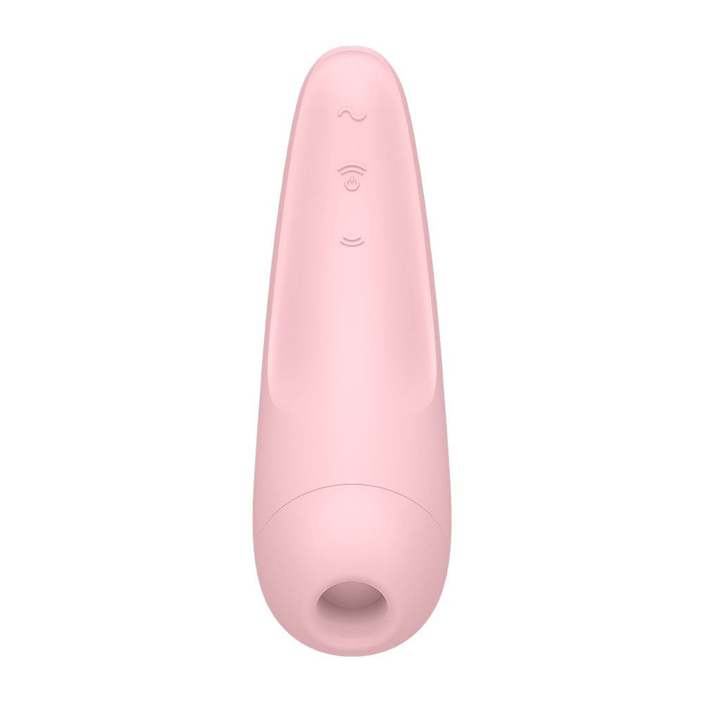 Satisfyer Curvy 2 Plus Clitoral Massager App-Enabled Pink | Clitoral Suction Vibrator | Satisfyer | Bodyjoys