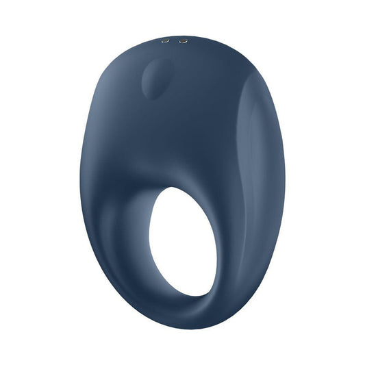 Satisfyer Strong One Cock Ring App-Enabled Blue | Vibrating Cock Ring | Satisfyer | Bodyjoys