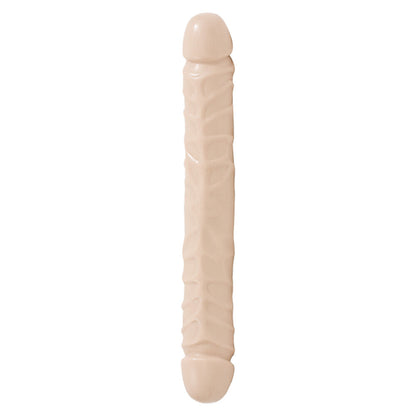 Double Header 12 Inch Jr Veined Bender Dong | Double-Ended Dildo | Doc Johnson | Bodyjoys