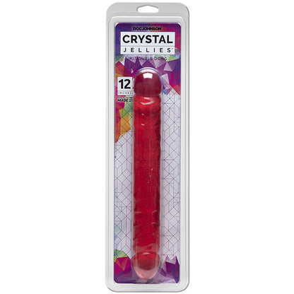 Crystal Jellies 12 Inch Double Dong | Double-Ended Dildo | Doc Johnson | Bodyjoys