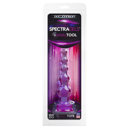 Spectragels Anal Probe Tool Purple | Anal Beads | Doc Johnson | Bodyjoys