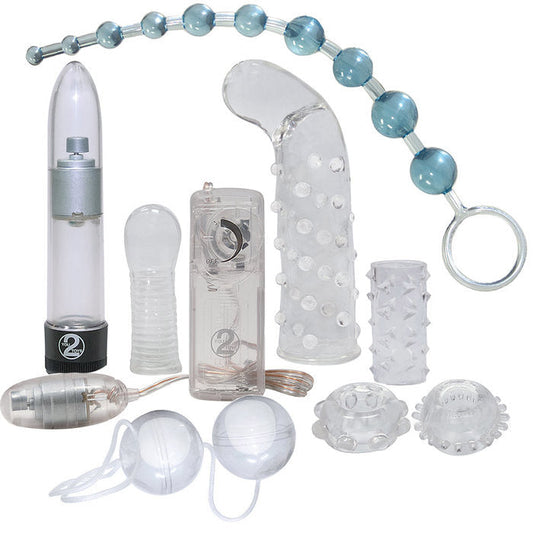 Crystal Clear Sex Toy Collection 9 Pieces | Sex Toy Set | You2Toys | Bodyjoys