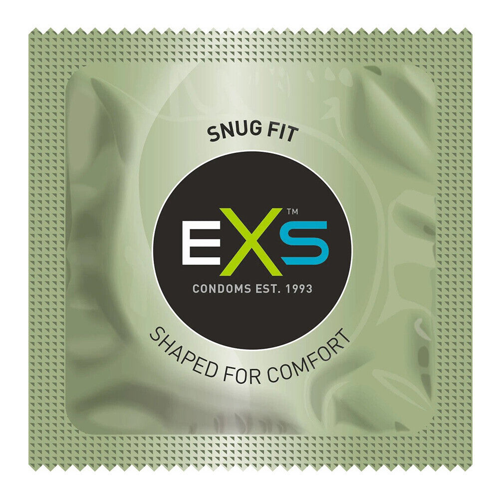 EXS Snug Closer Fitting Condoms 12 Pack | Regular Condom | EXS Condoms | Bodyjoys