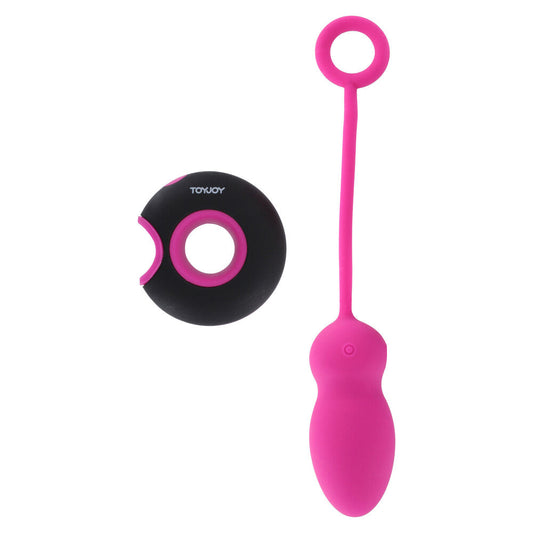 ToyJoy Caresse Embrace Remote Control Egg Pink | Love Egg Vibrator | ToyJoy | Bodyjoys