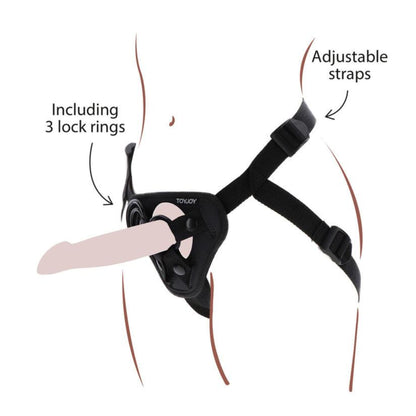 ToyJoy Get Real Strap-On Harness | Strap-On Harness | ToyJoy | Bodyjoys