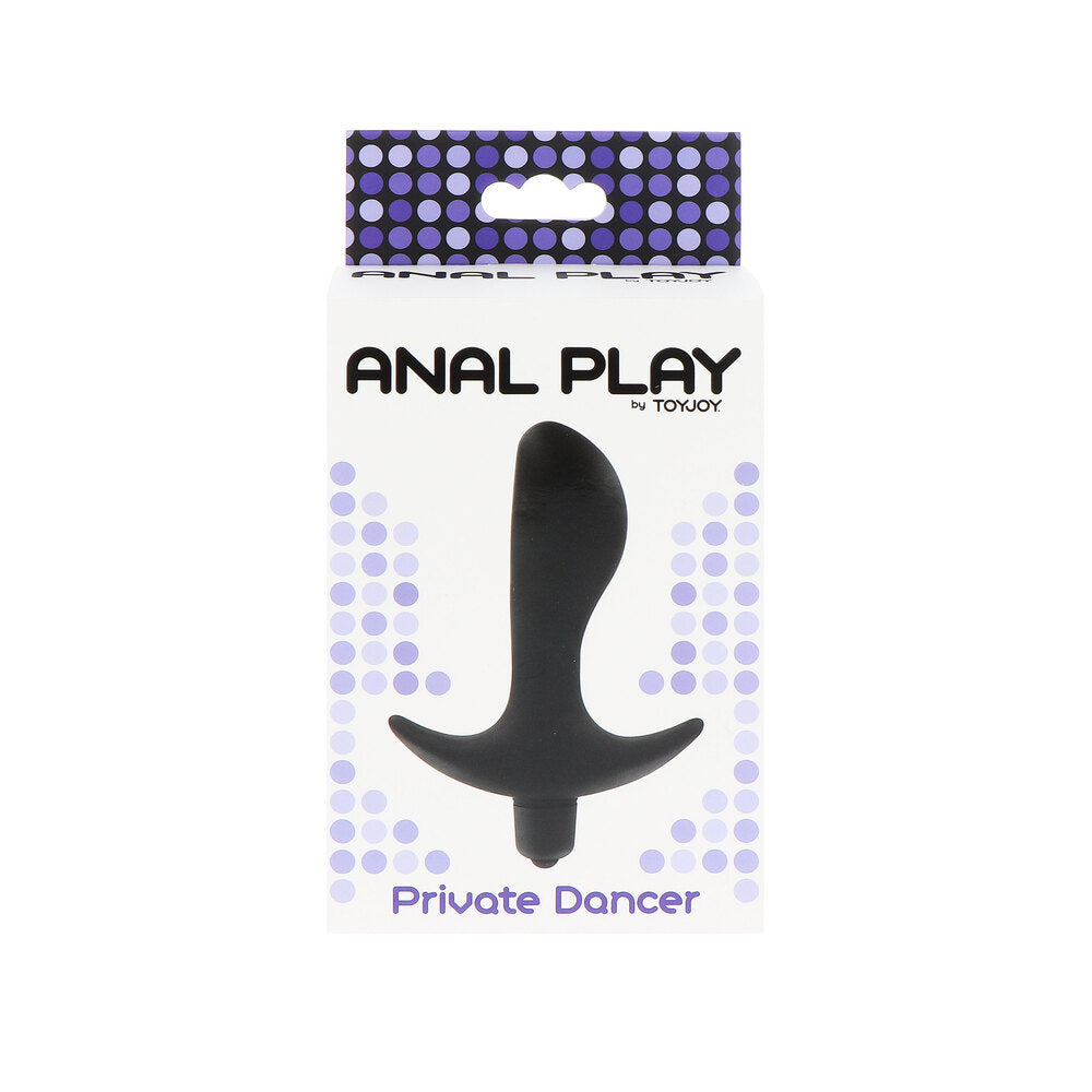 ToyJoy Anal Play Private Dancer Vibrating Black | Vibrating Butt Plug | ToyJoy | Bodyjoys