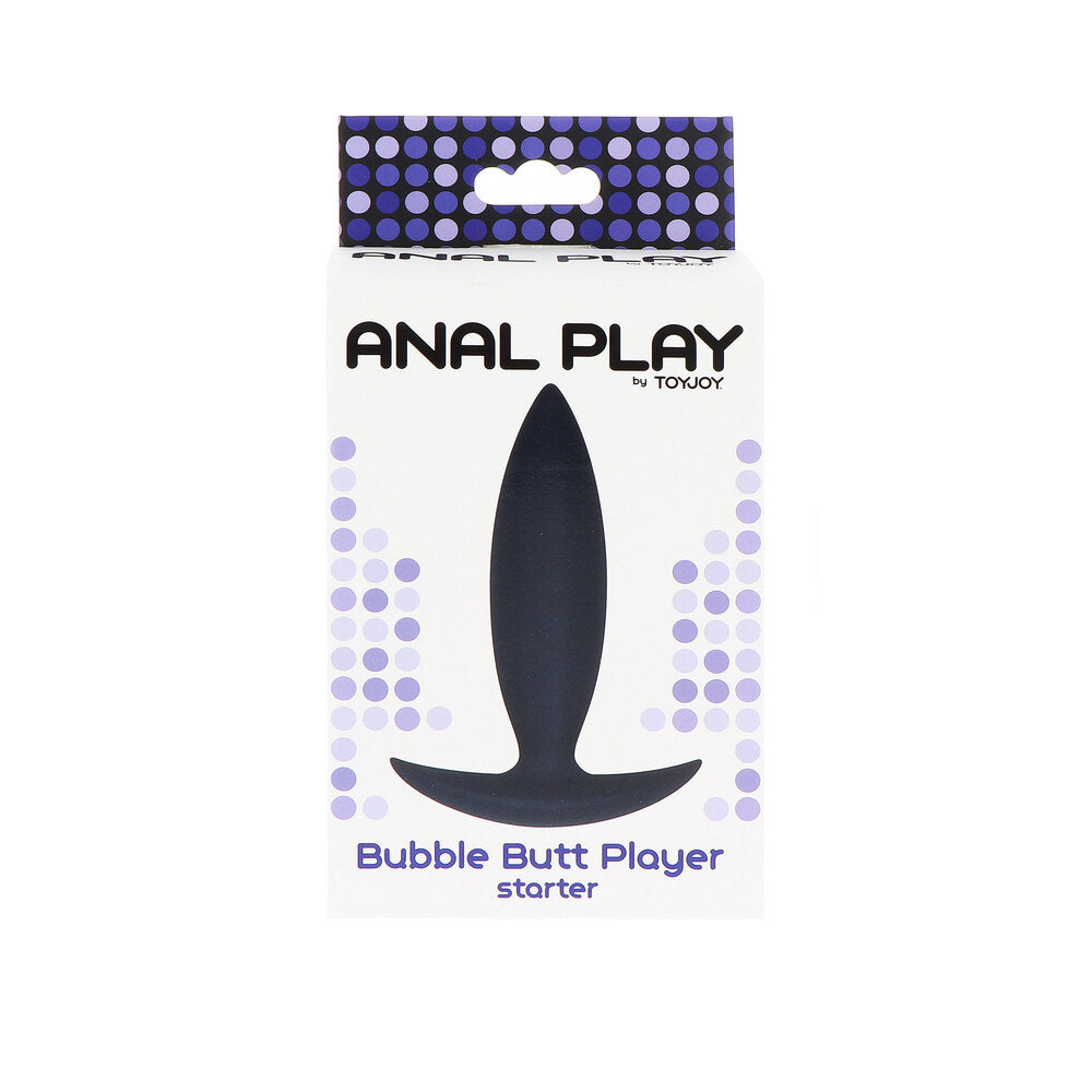 ToyJoy Anal Play Bubble Butt Player Starter Black | Classic Butt Plug | ToyJoy | Bodyjoys