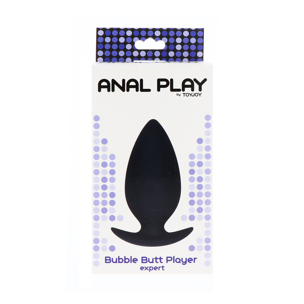 ToyJoy Anal Play Bubble Butt Player Expert Black | Classic Butt Plug | ToyJoy | Bodyjoys
