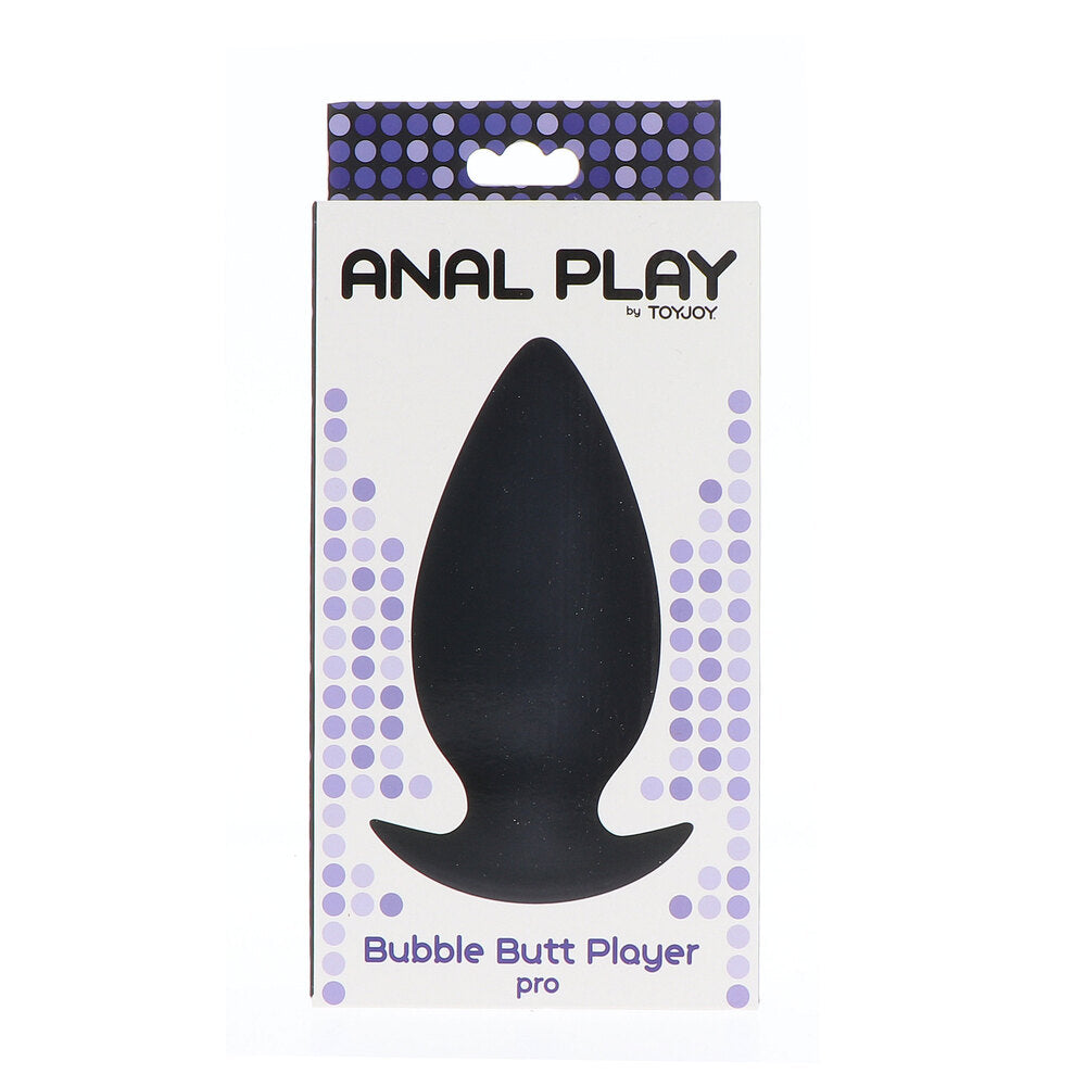 ToyJoy Anal Play Bubble Butt Player Pro Black | Classic Butt Plug | ToyJoy | Bodyjoys