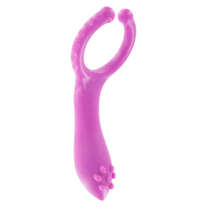 ToyJoy Vibrating Clit-Stim C-Ring Purple | Vibrating Cock Ring | ToyJoy | Bodyjoys