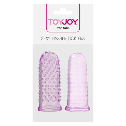ToyJoy Sexy Finger Ticklers Purple | Stimulating Foreplay | ToyJoy | Bodyjoys