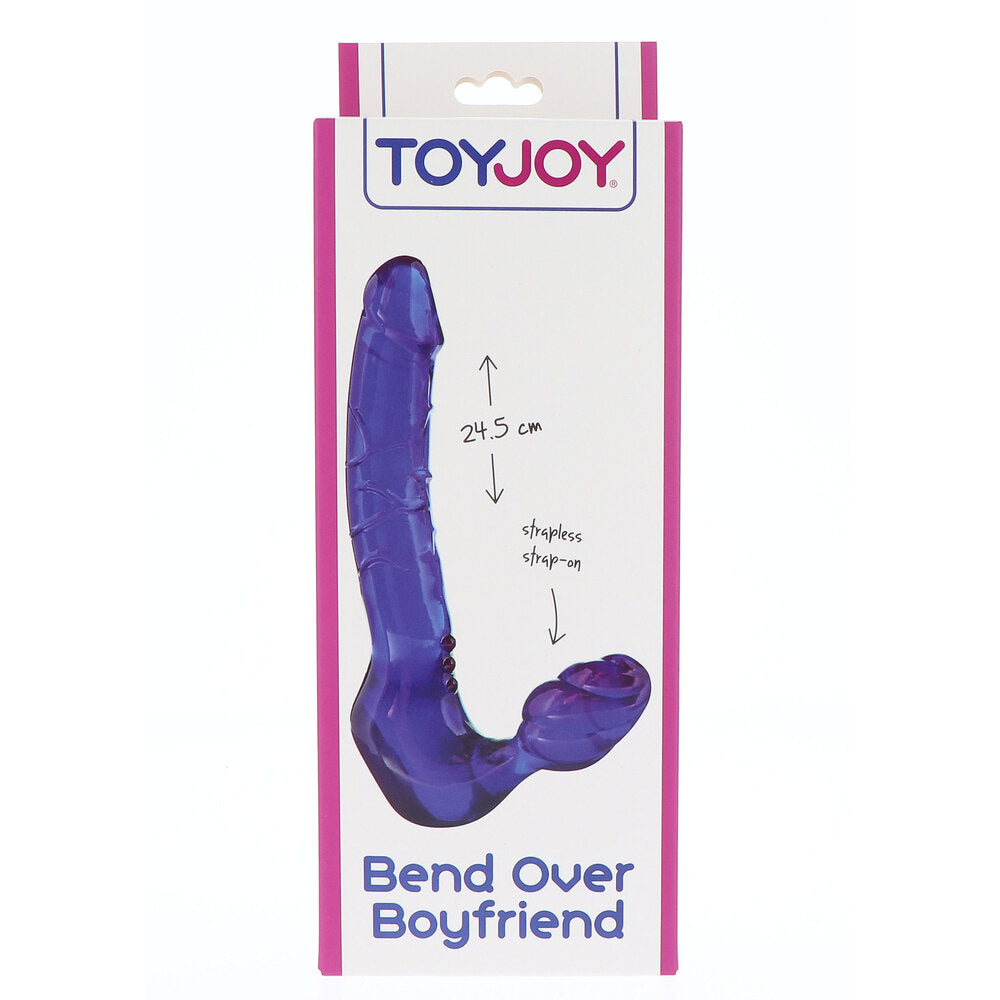 ToyJoy Bend Over Boyfriend Strapless Strap-On Blue | Strapless Strap-On | ToyJoy | Bodyjoys