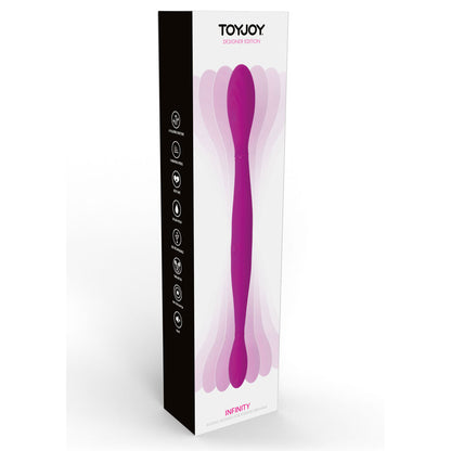 ToyJoy Infinity Dual-Ended Dildo Vibrator Pink | Double-Ended Dildo | ToyJoy | Bodyjoys