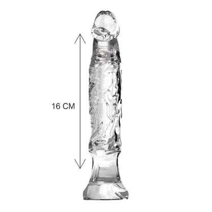 ToyJoy Anal Starter 6 Inch Dildo Clear | Anal Dildo | ToyJoy | Bodyjoys