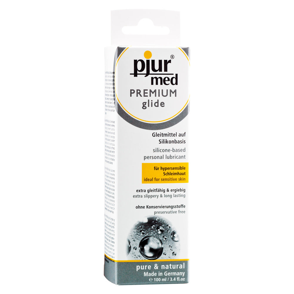 Pjur Med Premium Glide Intimate Personal Lubricant 100ml | Silicone-Based Lube | Pjur Lubricants | Bodyjoys