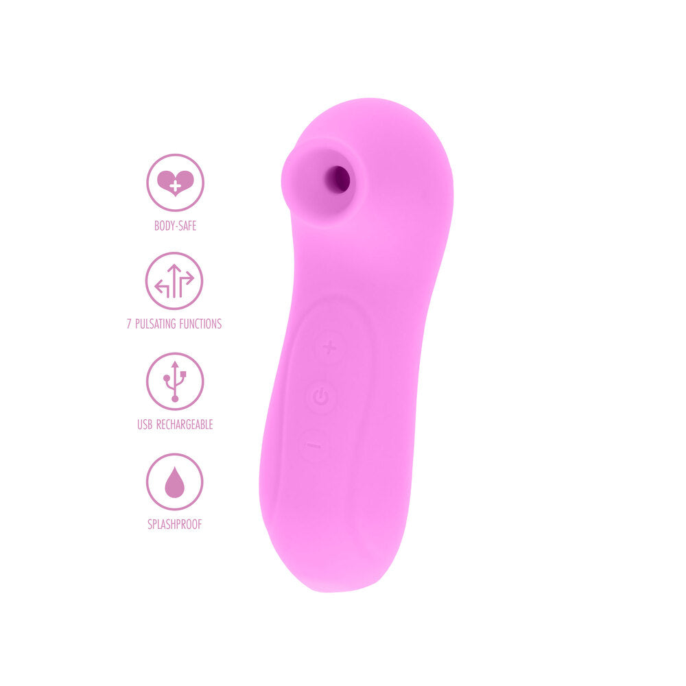 ToyJoy Happiness Too Hot To Handle Stimulator | Clitoral Suction Vibrator | ToyJoy | Bodyjoys