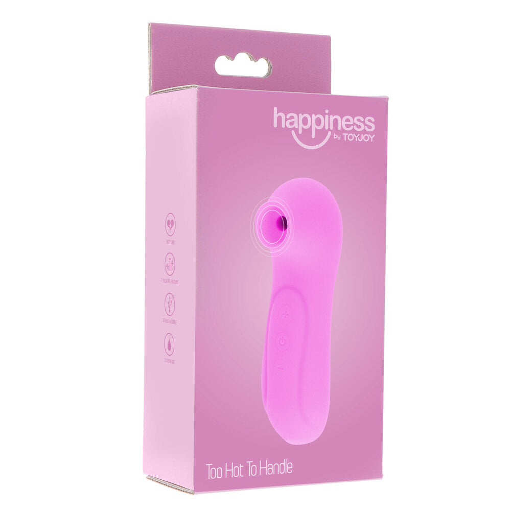 ToyJoy Happiness Too Hot To Handle Stimulator | Clitoral Suction Vibrator | ToyJoy | Bodyjoys