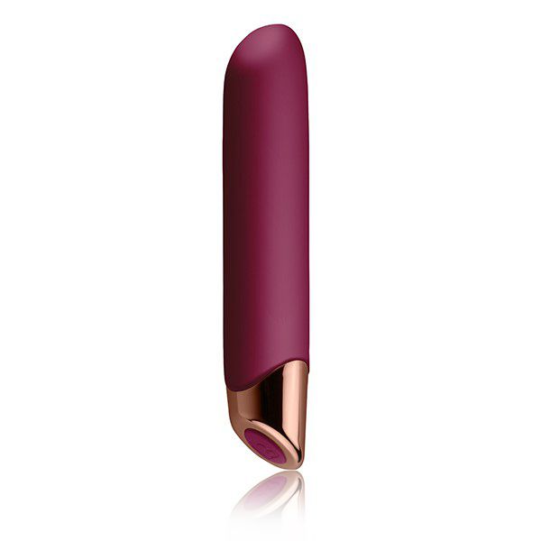 Rocks-Off Chaiamo Rechargeable Vibrator Burgundy | Classic Vibrator | Rocks-Off | Bodyjoys