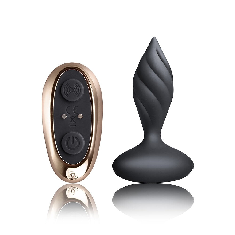 Rocks-Off Desire Petite Sensations Butt Plug Black | Vibrating Butt Plug | Rocks-Off | Bodyjoys