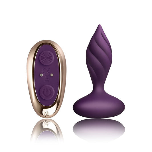Rocks-Off Desire Petite Sensations Butt Plug Purple | Vibrating Butt Plug | Rocks-Off | Bodyjoys