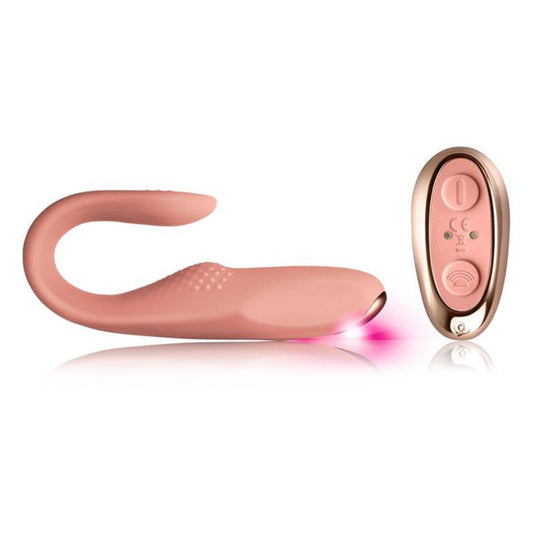 Rocks-Off Two-Vibe Ultimate Flexible Pleasure Couples’ Vibe Pink | Clitoral Vibrator | Rocks-Off | Bodyjoys