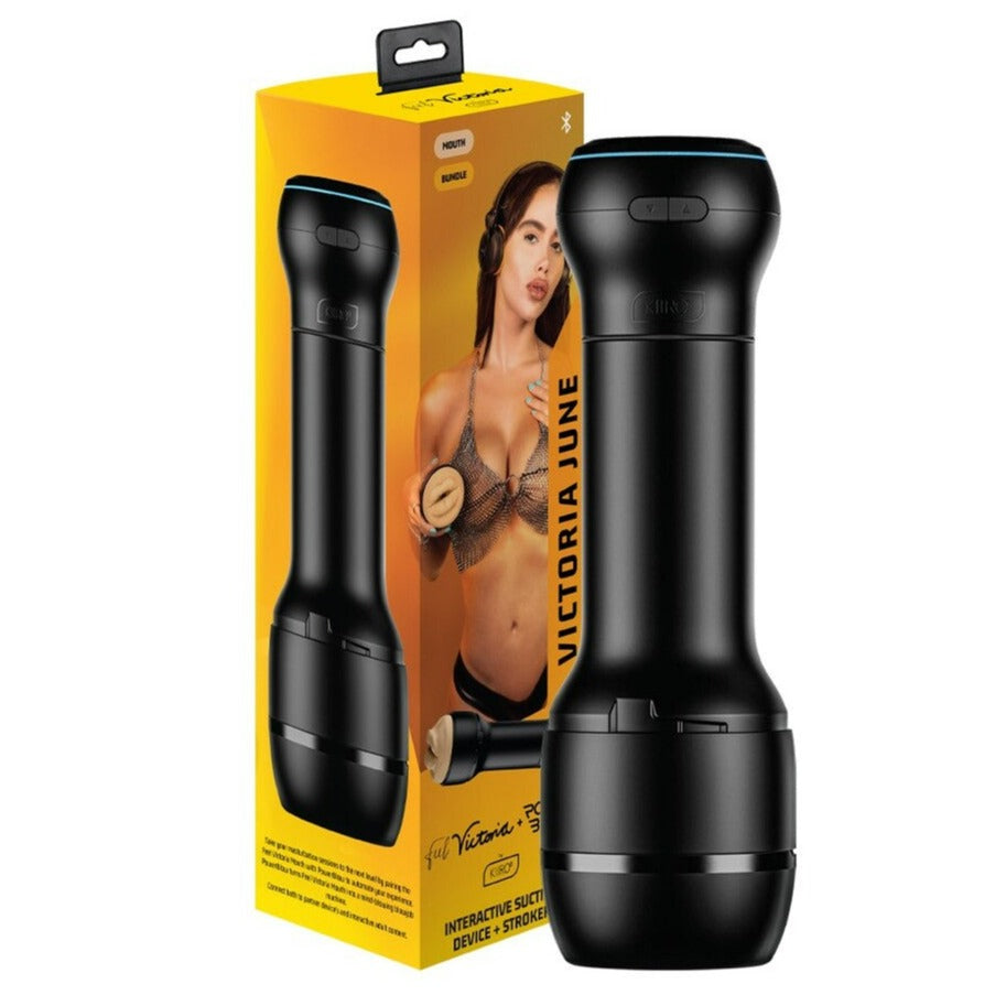 Kiiroo Victoria June PowerBlow FeelStar Suction Mouth Stroker | Male Vibrator | Kiiroo | Bodyjoys