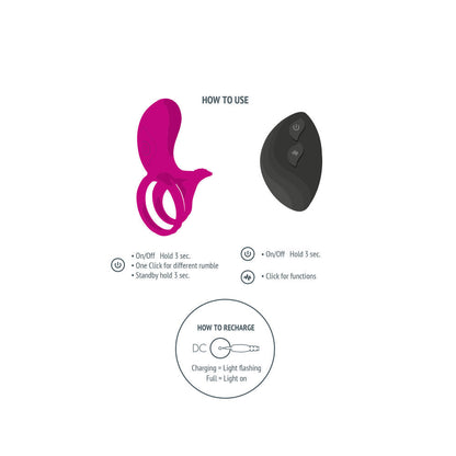 Xocoon Couples Stimulator Ring | Vibrating Cock Ring | Xocoon | Bodyjoys