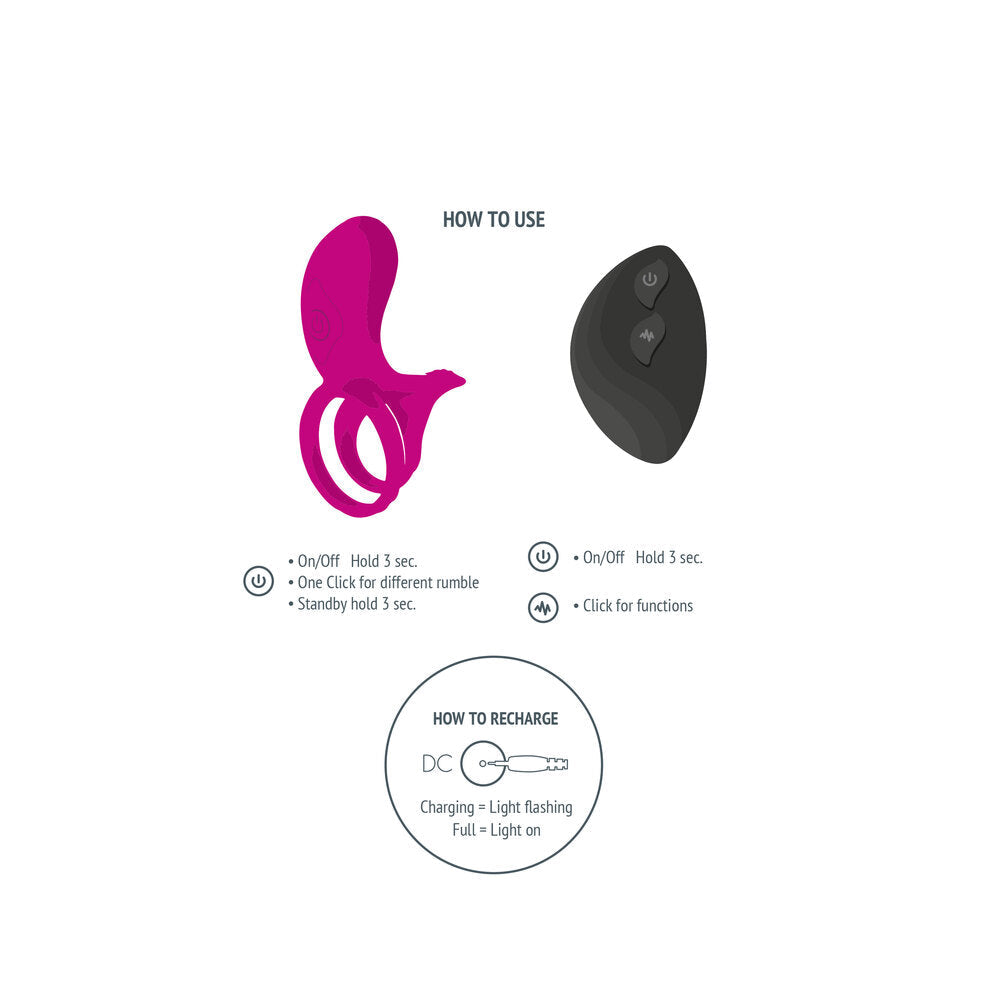 Xocoon Couples Stimulator Ring | Vibrating Cock Ring | Xocoon | Bodyjoys