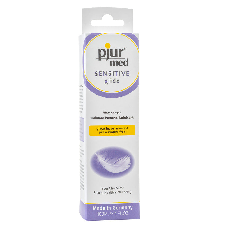 Pjur Med Sensitive Glide Intimate Personal Lubricant 100ml | Water-Based Lube | Pjur Lubricants | Bodyjoys