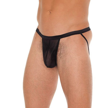 Mens Black Pouch With Jockstraps | Sexy Male Underwear | Rimba | Bodyjoys