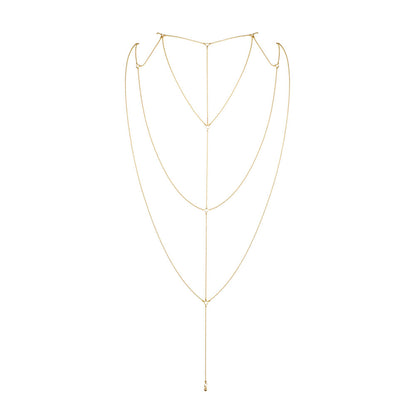 Bijoux Indiscrets Magnifique Back And Cleavage Chain Gold | Sexy Accessories | Bijoux Indiscrets | Bodyjoys
