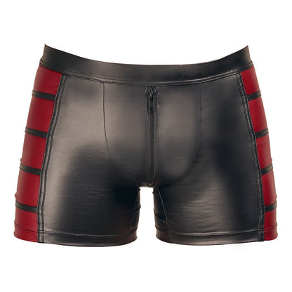 NEK Matte Look Pants In Black And Red | Male Fetish Wear | NEK | Bodyjoys