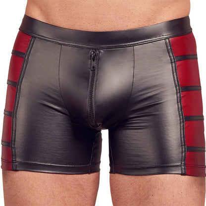 NEK Matte Look Pants In Black And Red | Male Fetish Wear | NEK | Bodyjoys