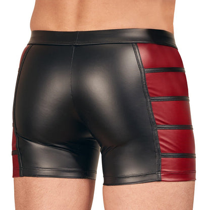 NEK Matte Look Pants In Black And Red | Male Fetish Wear | NEK | Bodyjoys