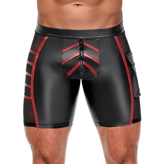 NEK Shorts Black With Red Stripes | Male Fetish Wear | NEK | Bodyjoys