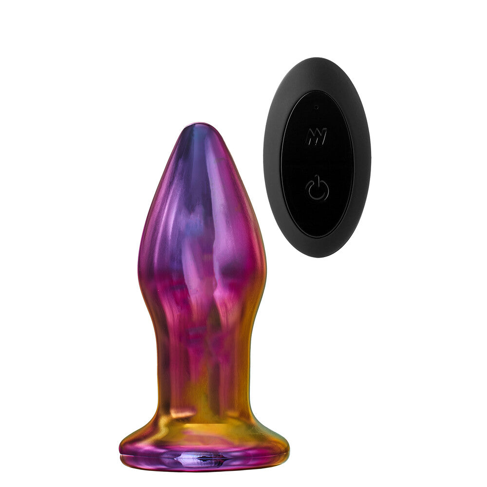 Glamour Glass Remote Control Butt Plug | Vibrating Butt Plug | Dream Toys | Bodyjoys