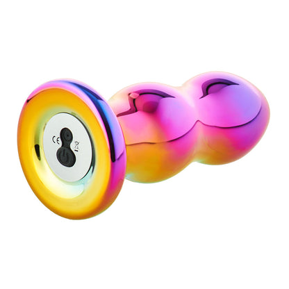 Glamour Glass Remote Control Curved Butt Plug | Glass Butt Plug | Dream Toys | Bodyjoys
