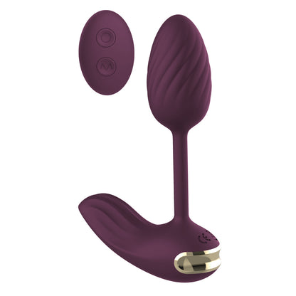 Essentials Flexible Wearable Vibrating Egg Purple | Love Egg Vibrator | Dream Toys | Bodyjoys