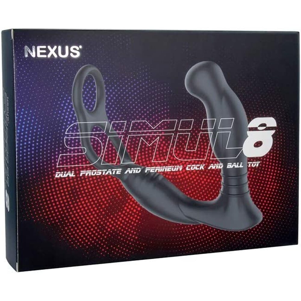 Nexus Simul8 Dual Prostate And Perineum Cock And Ball Toy | Anal Cock Ring | Nexus | Bodyjoys