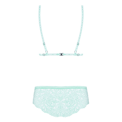 Obsessive Delicanta Set Mint Bra And Panties | Bras & Bra Sets | Obsessive Lingerie | Bodyjoys