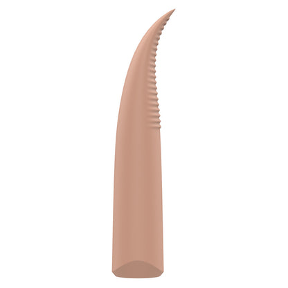 Nude Laurel Mini Travel Massager Flesh Brown | Bullet Vibrator | Dream Toys | Bodyjoys