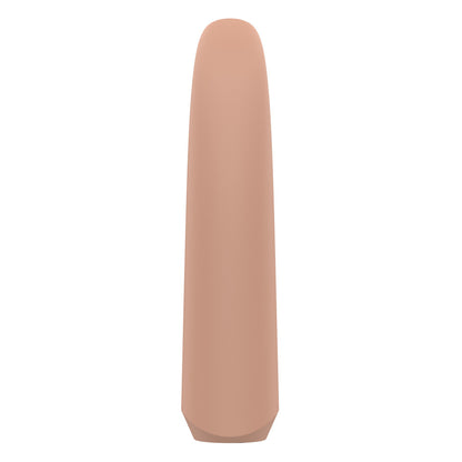 Nude Laurel Mini Travel Massager Flesh Brown | Bullet Vibrator | Dream Toys | Bodyjoys