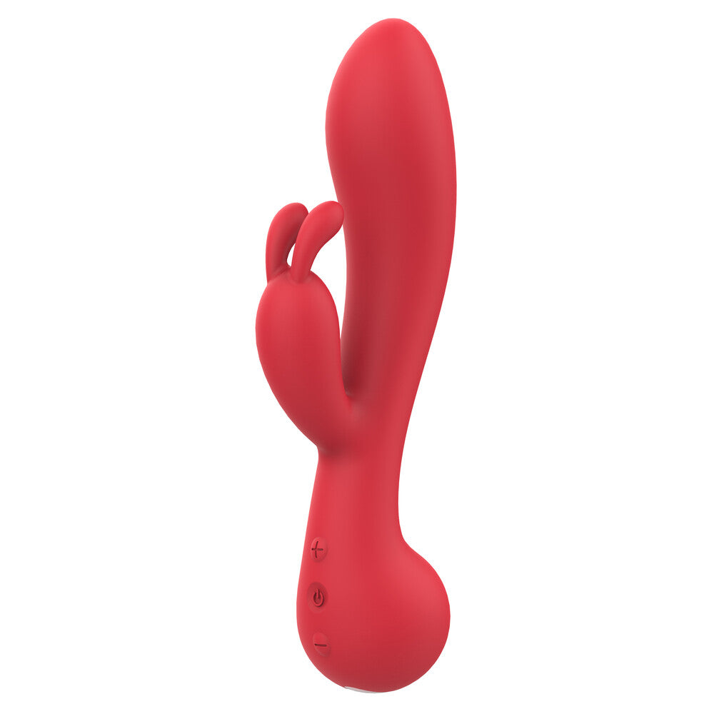 Amour Rabbit Duo Vibrator Camille Red | Rabbit Vibrator | Dream Toys | Bodyjoys