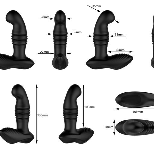 Nexus Thrust Remote Control Thrusting Prostate Stimulator | Prostate Stimulator | Nexus | Bodyjoys