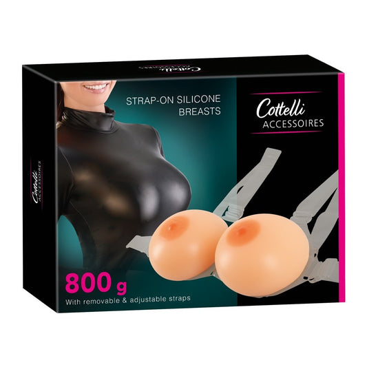 Cottelli Strap-On Silicone Breasts 800g | Sexy Accessories | Cottelli Lingerie | Bodyjoys