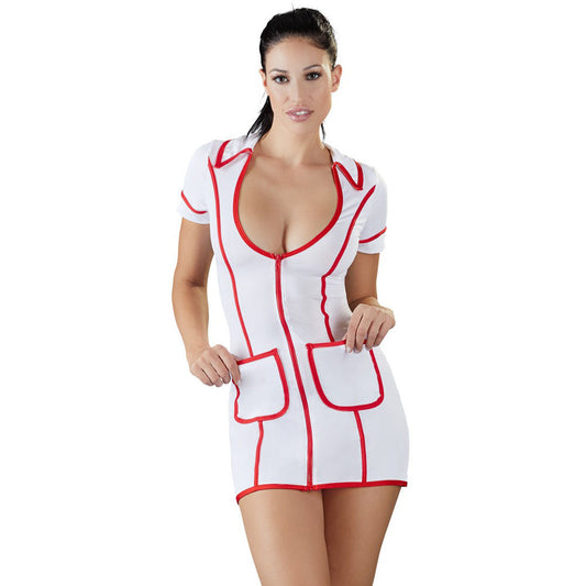 Cottelli Costumes White And Red Nurses Dress | Sexy Costume | Cottelli Lingerie | Bodyjoys