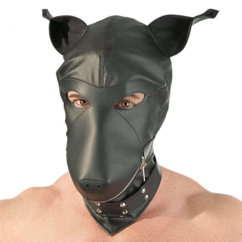 Imitation Leather Dog Mask | Bondage Hoods & Masks | Fetish Collection | Bodyjoys