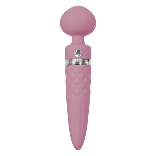 Pillow Talk Sultry Double-Ended Warming Wand Massager Pink | Massage Wand Vibrator | BMS | Bodyjoys