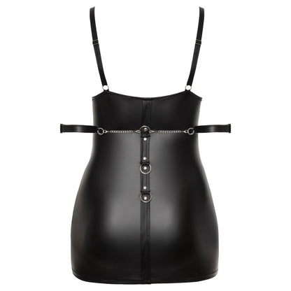 Cottelli Curves Bondage Plus-Size Dress Black | Fetish Dress | Cottelli Lingerie | Bodyjoys