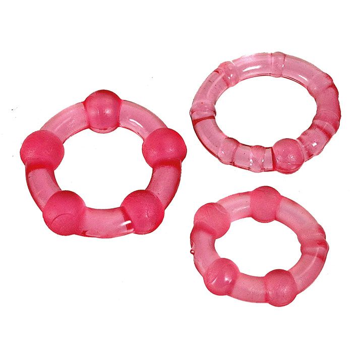 ToyJoy Stay Hard Cock Ring Set 3 Pieces | Classic Cock Ring | ToyJoy | Bodyjoys